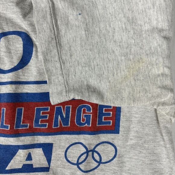 Vintage 1992 USA Olympics T-Shirt XL Single Stitch Barcelona Dream Team Roots - Picture 5 of 12